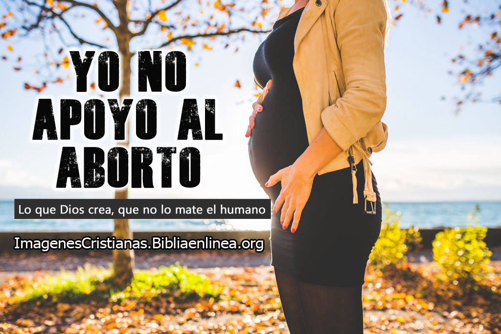 Imagenes cristianas no al aborto