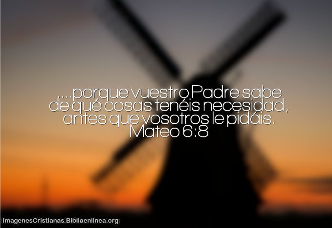 Imagenes cristianas mateo 6-8