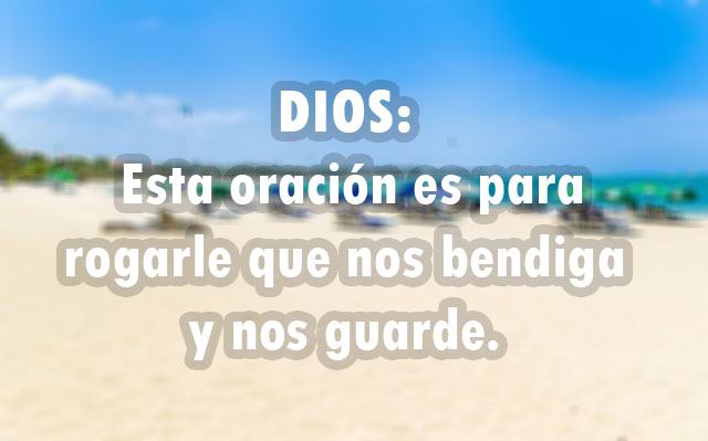 Oracion con Imagen para Facebook