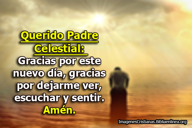 Imagenes con oraciones por un nuevo dia
