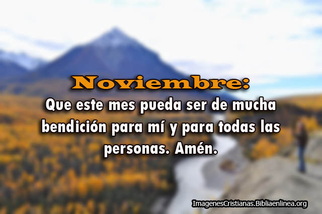 Imagenes Cristianas para noviembre