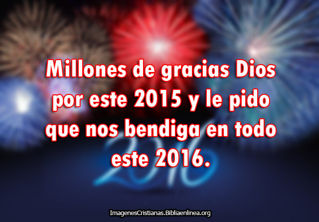Imagenes Cristianas para dedicar al fin del año