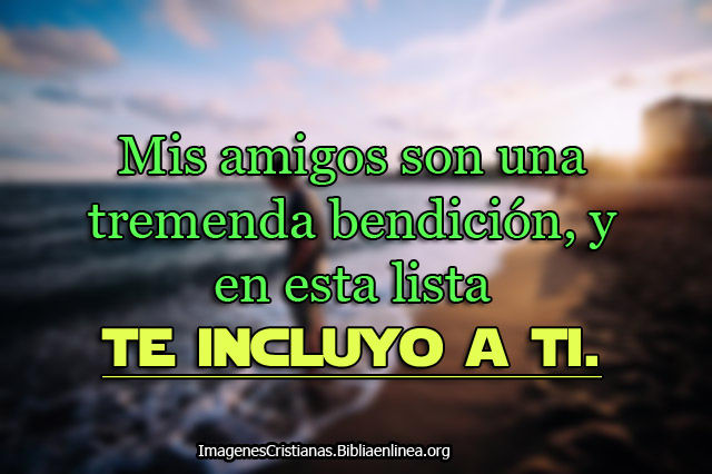 Imágenes lindas con palabras para amigos cristianos