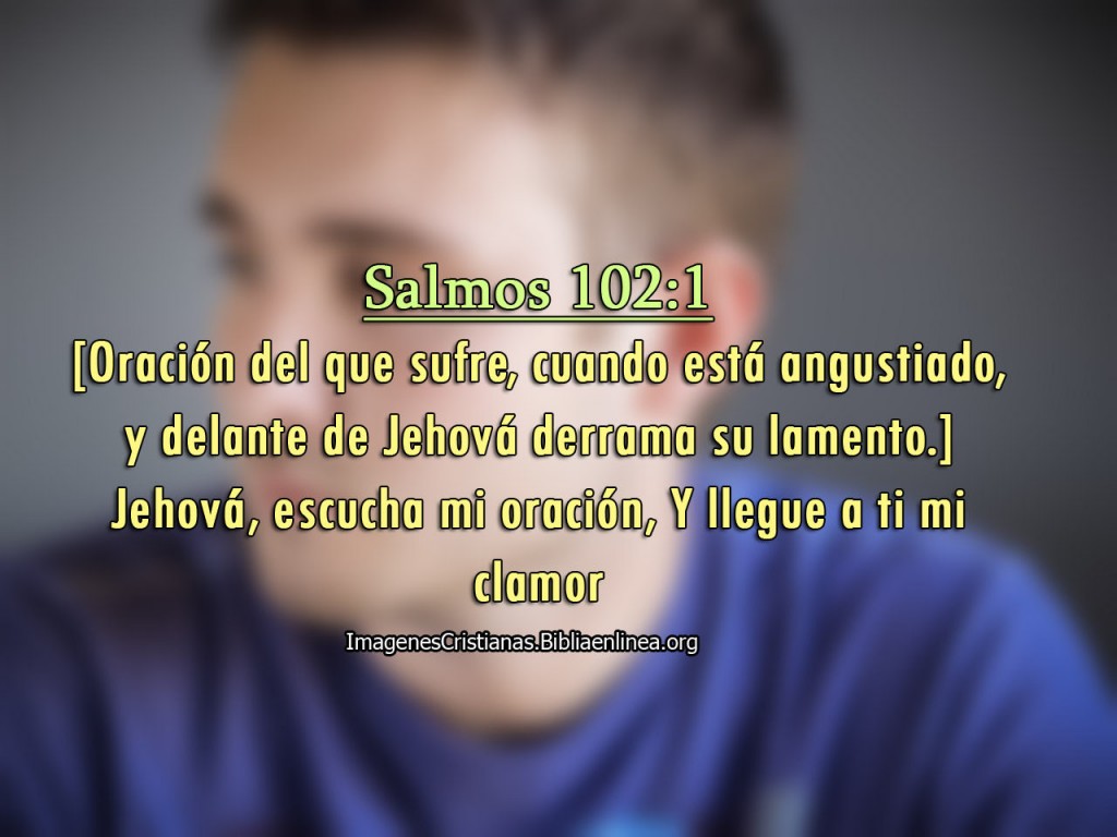 Salmos Dios escucha mi oracion