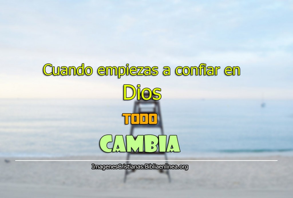 imagen de confia en Dios