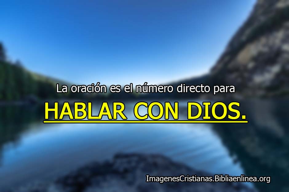 Como orar imagenes