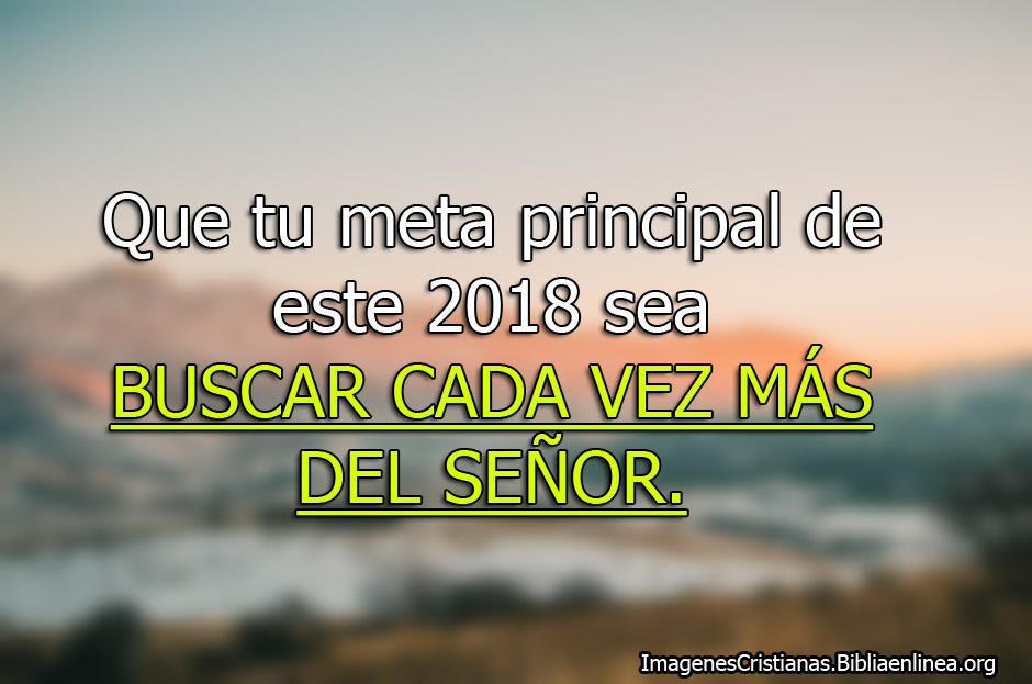 Propositos cristianos 2018
