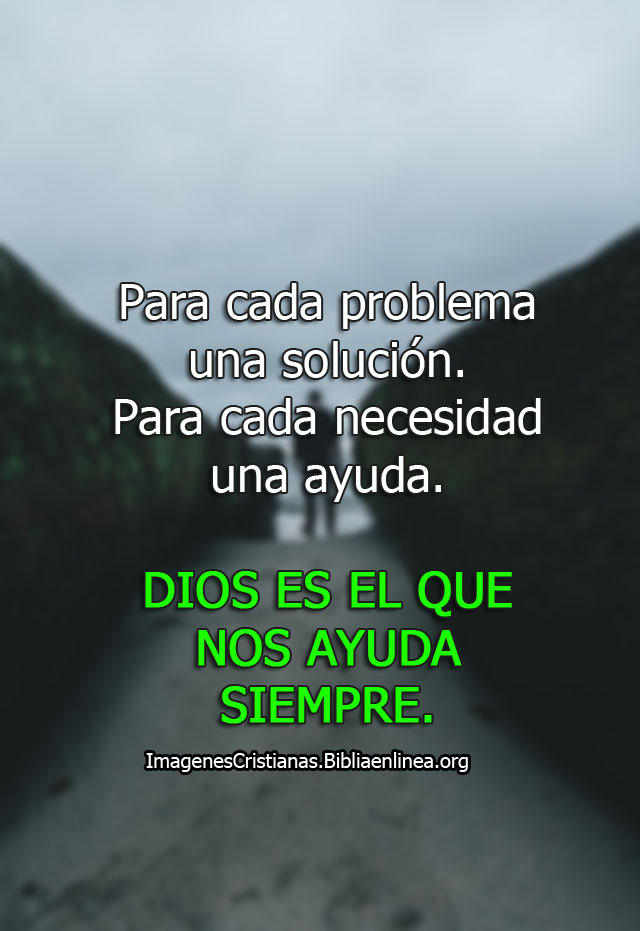 Dios nos ayuda imagenes cristianas