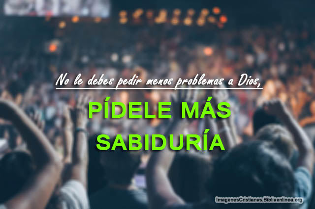 Hermosas imagenes cristianas con mensajes sobre sabiduria
