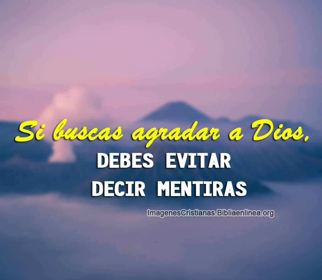 Imagenes cristianas evitar mentiras