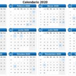 Imagenes con el calendario 2020