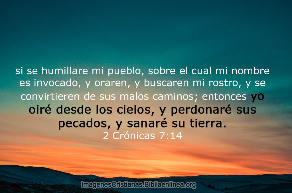 Si se humillare mi pueblo sobre el cual mi nombre es invocado y oraren pasaje e imagen
