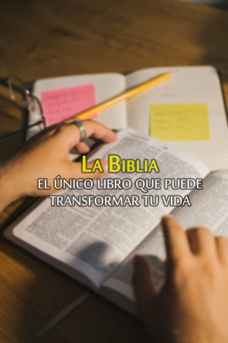 Imágenes: La Biblia el único libro que puede transformar tu vida