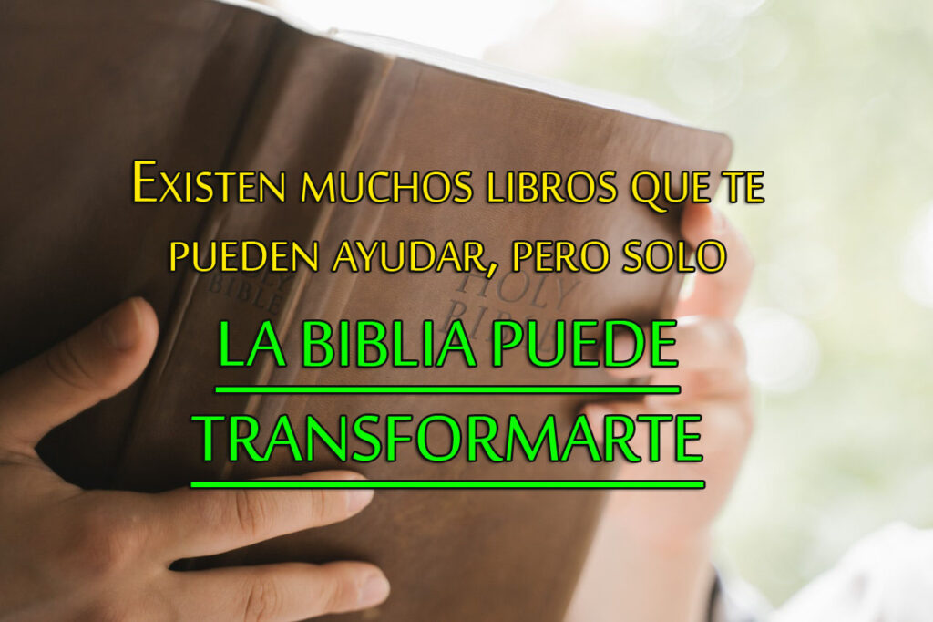 Imágenes: La Biblia el único libro que puede transformar tu vida