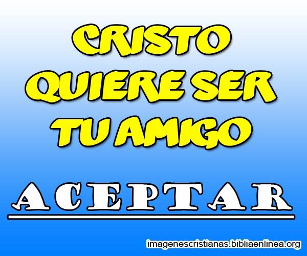 Aceptar a Cristo imagenes