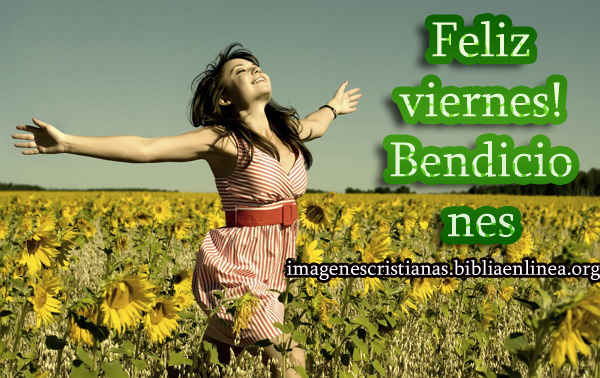Feliz viernes bendiciones