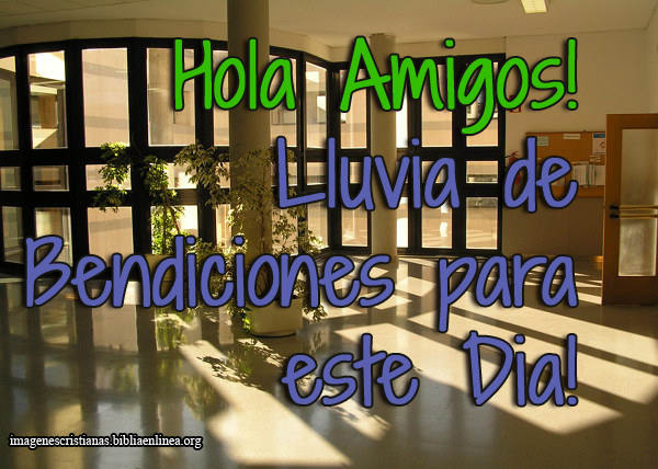 Lluvia de Bendiciones para este Dia