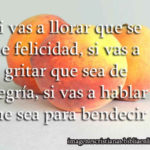 Imagen cristiana de felicidad y de bendición