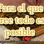 Imagen cristiana con frase de Jesus