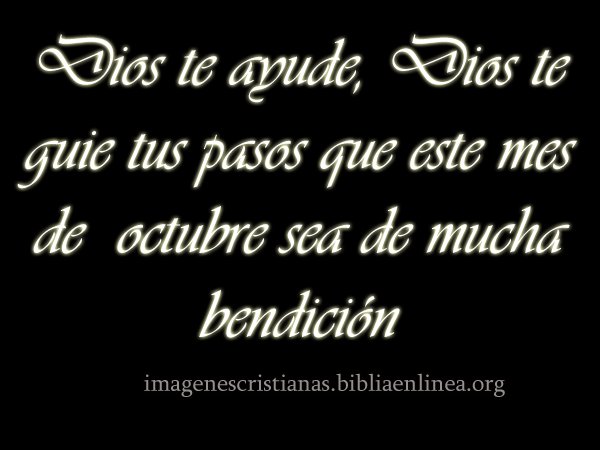 octubre imagen cristiana